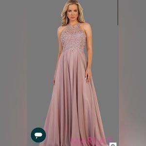 MAY QUEEN DRESS 1557 - SIZE 14 BLUSH
